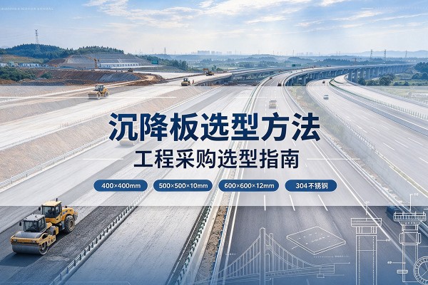 西城区沉降板选择方法