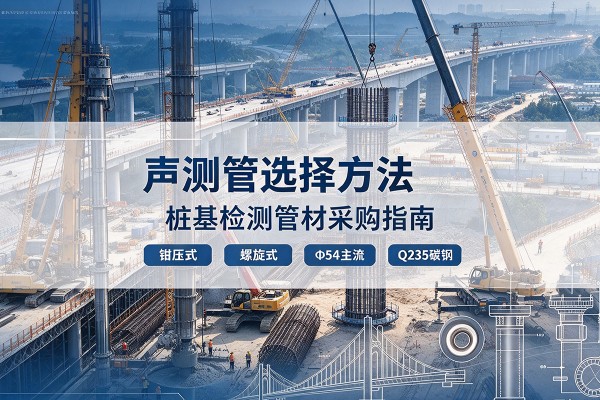 西城区声测管选型标准