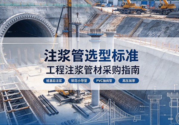 西城区注浆管选型标准
